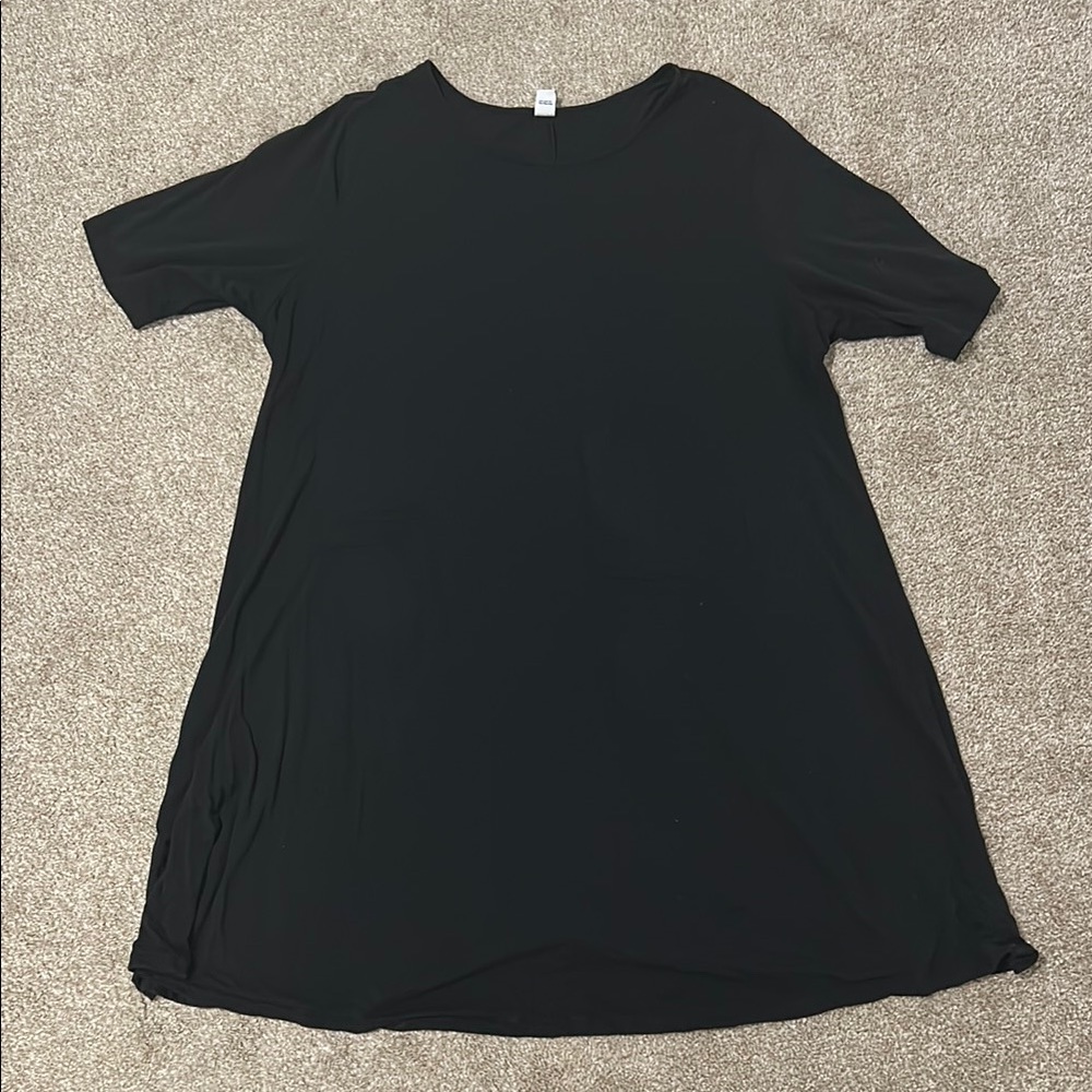 Old Navy Black T-Shirt Dress